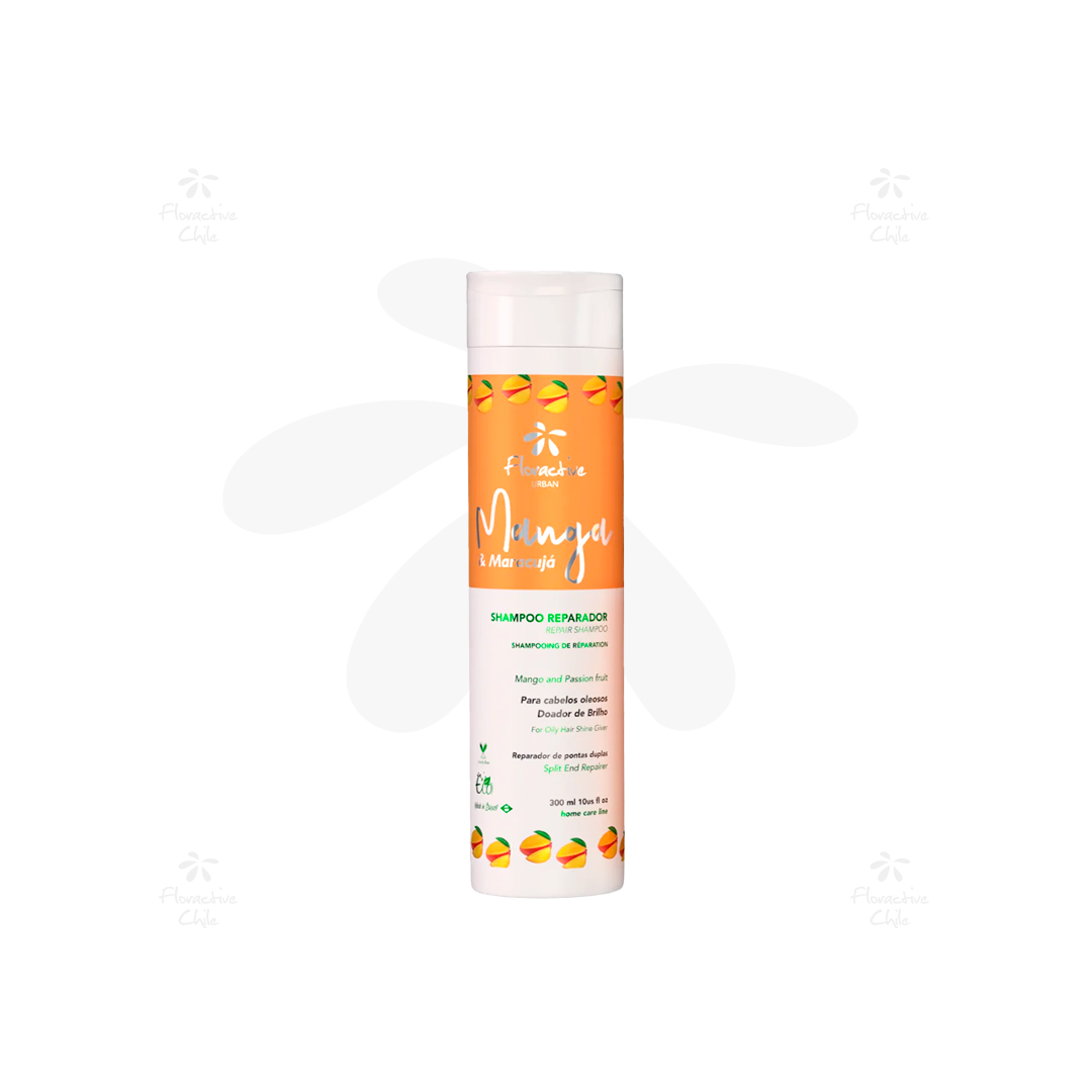 Shampoo Mango & Maracuya para cabello graso y reparación de puntas 300ml