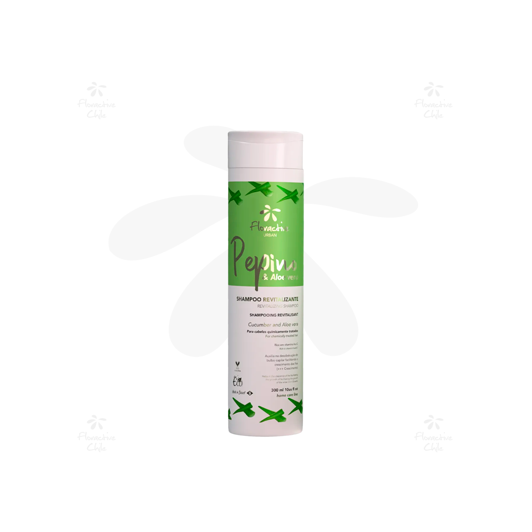 Shampoo Pepino & Aloe Vera para cabellos químicamente tratados 300ml