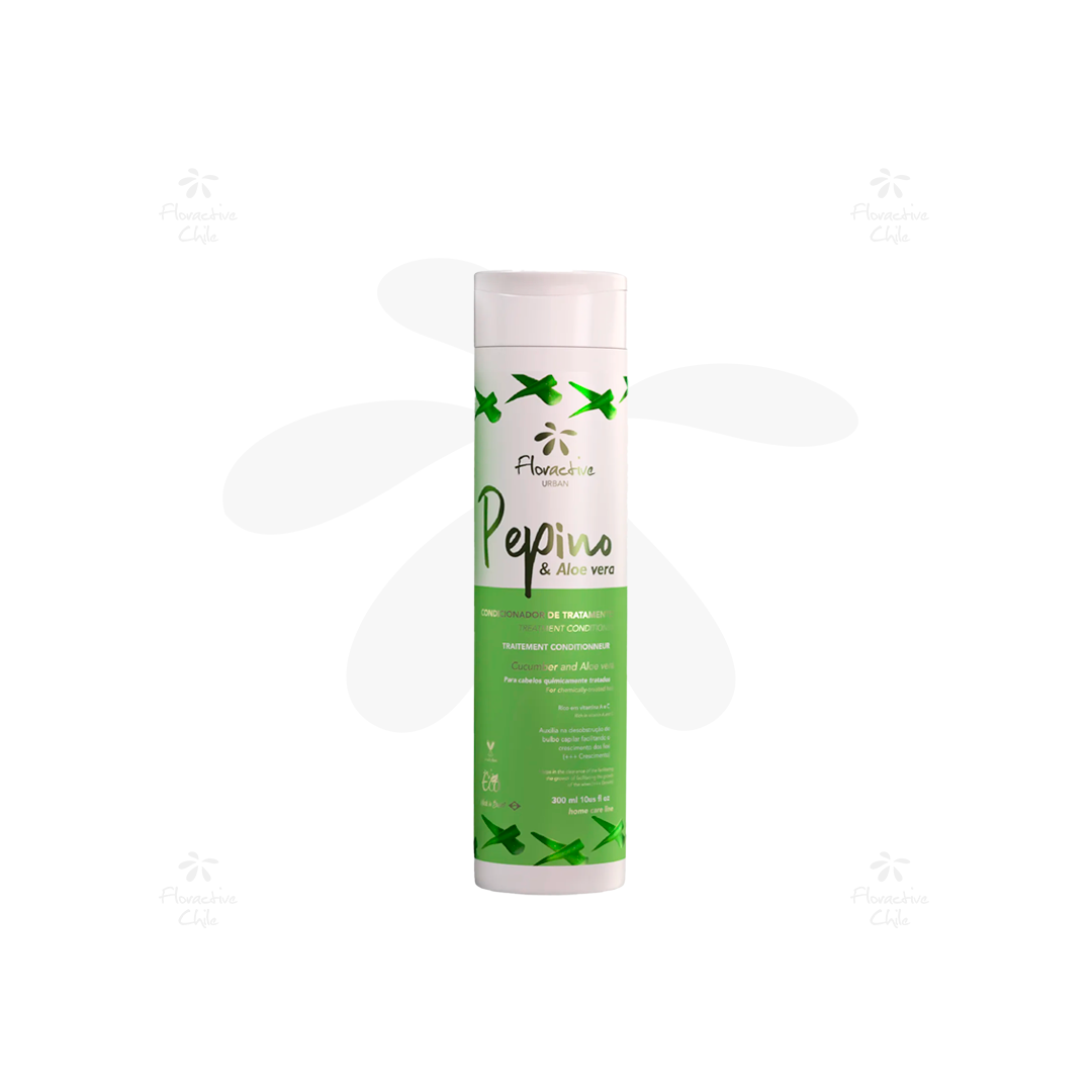 Acondicionador Pepino & Aloe Vera para cabellos químicamente tratados 300ml