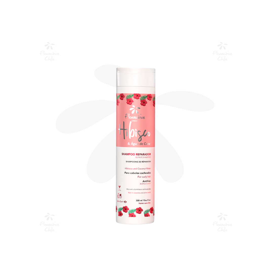 Shampoo Hibisco & Agua Coco para cabello ondulado 300ml