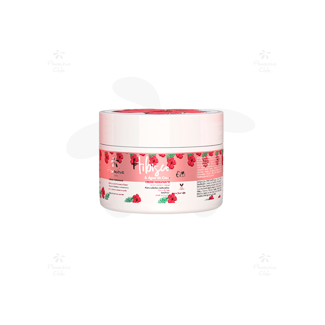 Máscara de Hibisco & Agua de Coco 250gr para cabellos rizados