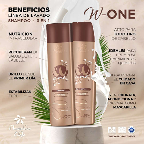 3 en 1 W-One Premium 300ml ó 1000ml
