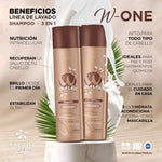 Shampoo W-One Premium 300ml ó 1000ml