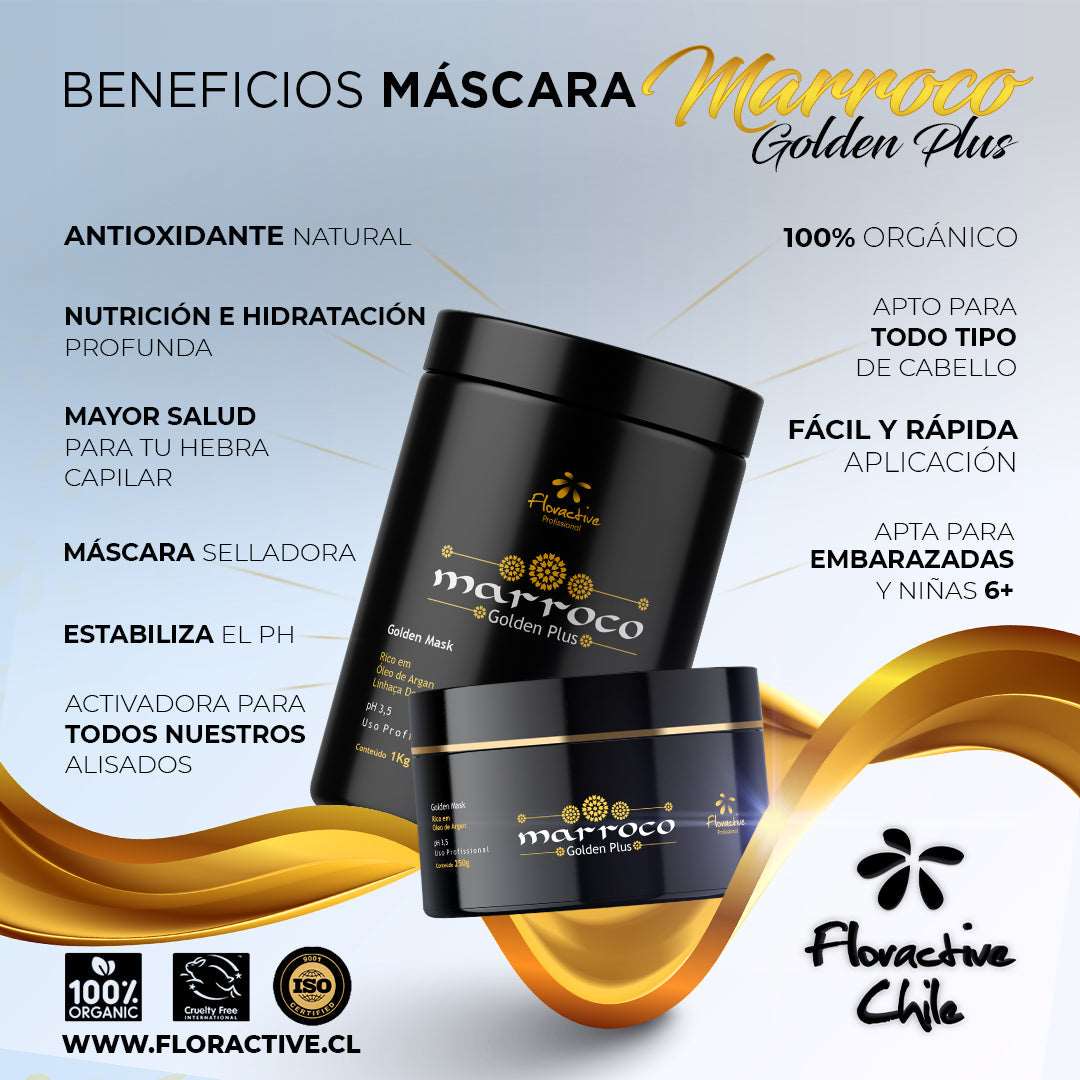 Máscara Marroco Golden Plus 250gr ó 1000gr