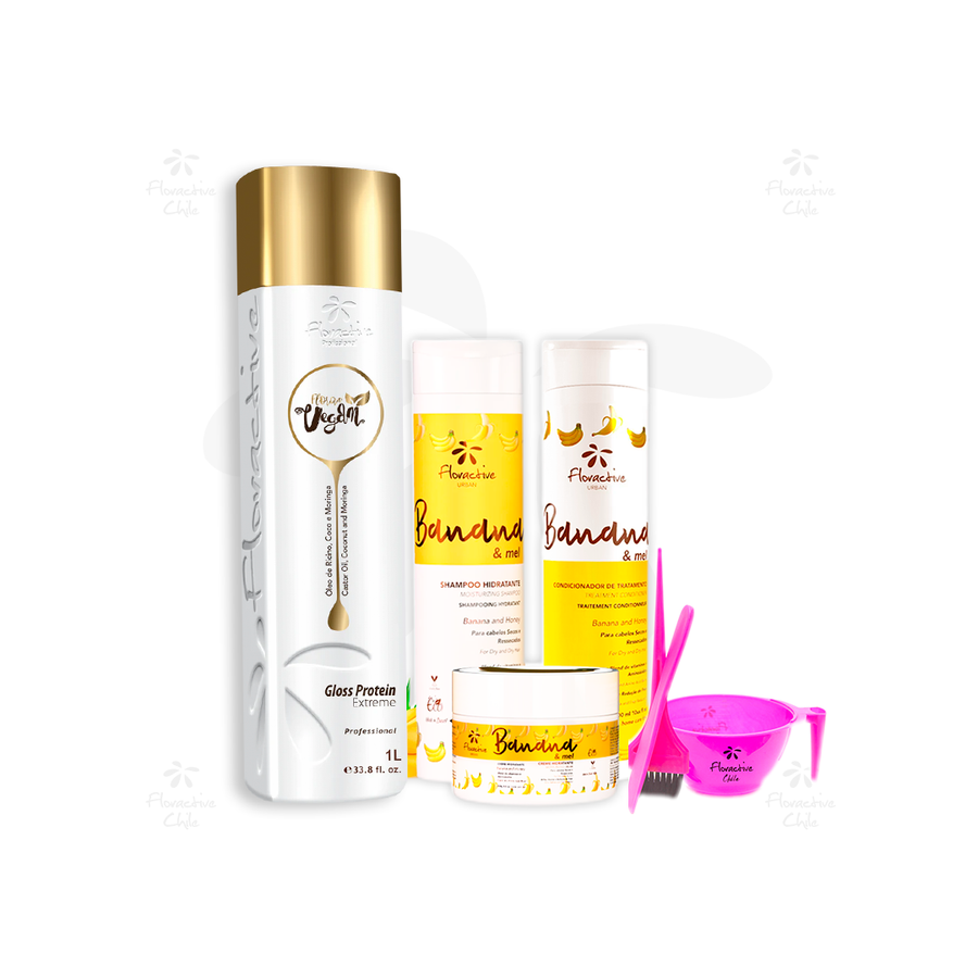 Kit Flora Vegan Lissant Express 1L