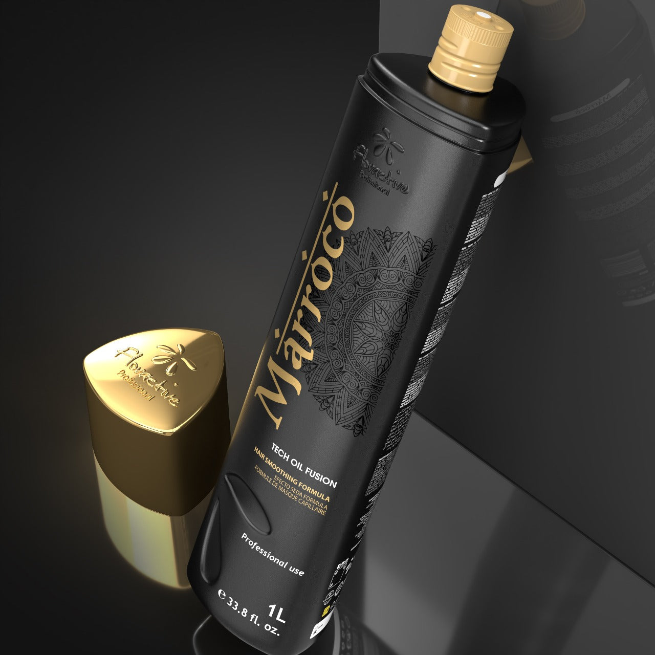 Kit Alisado Marroco Tech Oil Fusion 1L