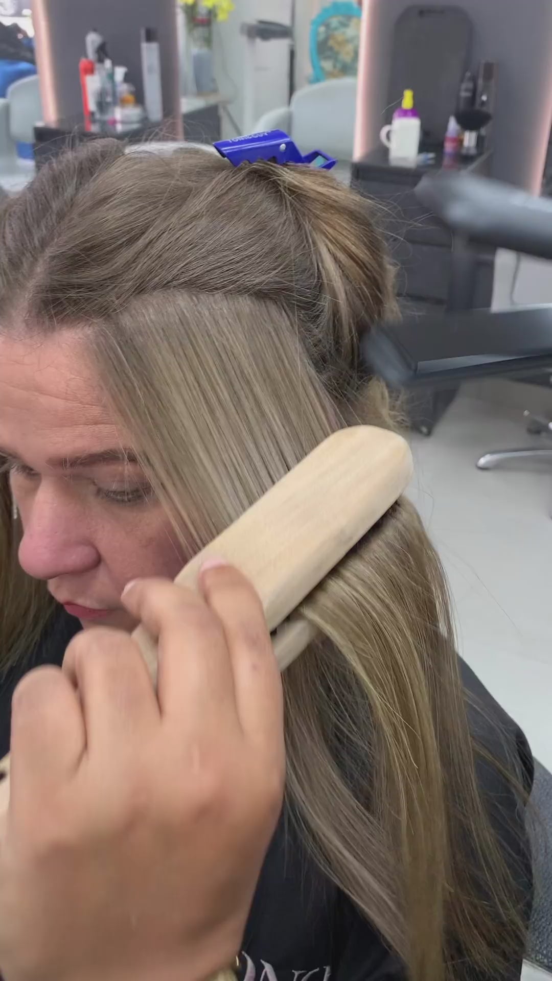 Cepillo para planchar inoxidable